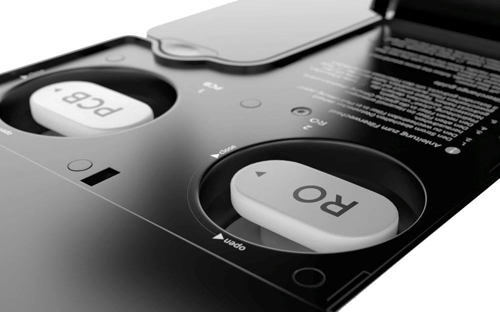 BLACKWATER Pearl RO and PCB close-up