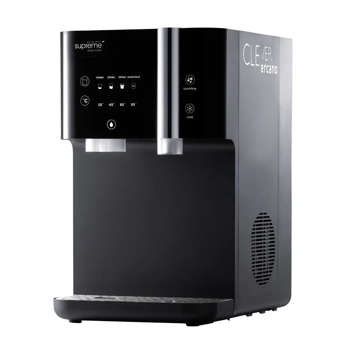 SPRUDELUX SPRUDELUX JUMAN SUPREME – Premium Umkehrosmoseanlage mit Sprudel & Heißwasserfunktion | Quick Change Filter & UVC-LED Technologie | mit Festwasseranschluss