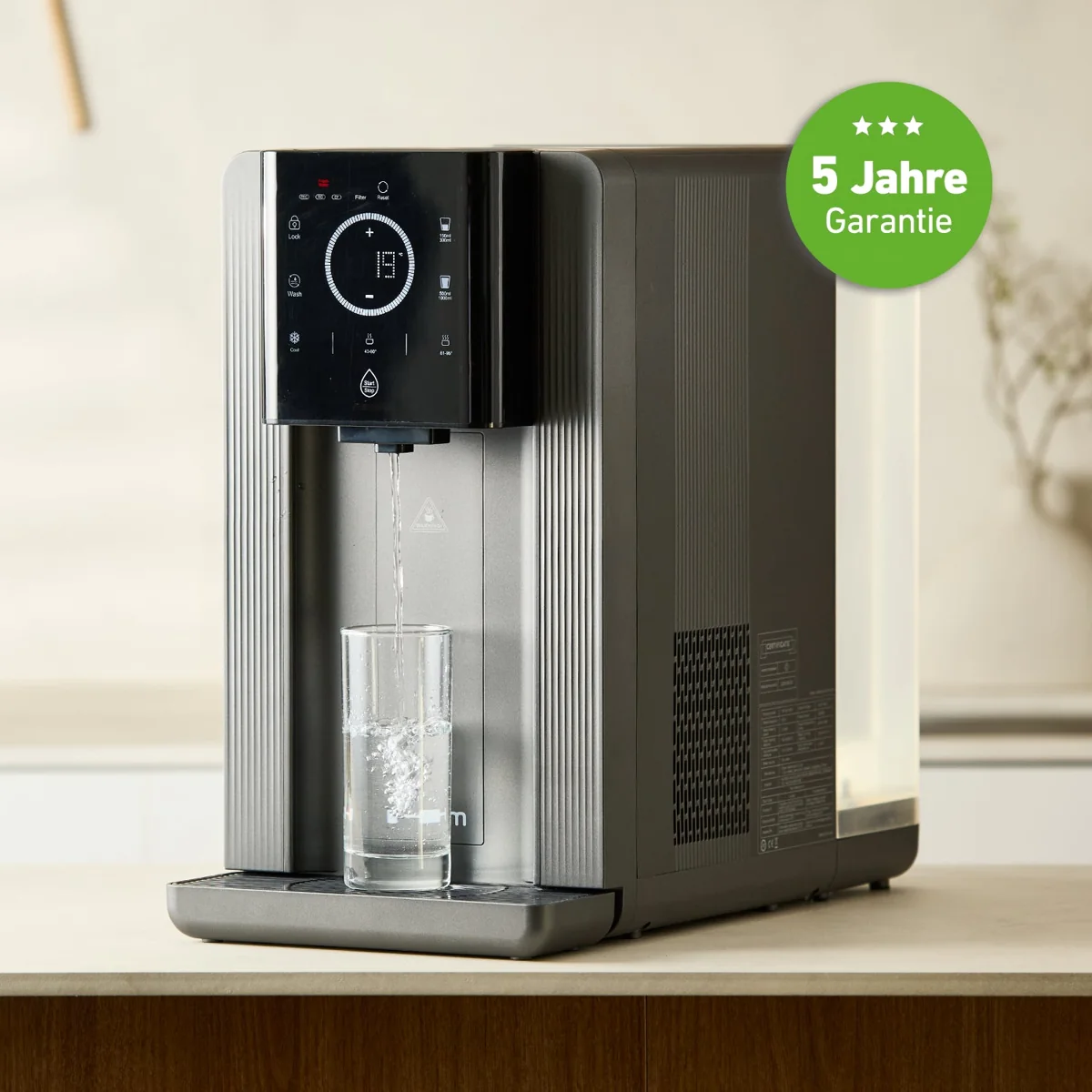 Wasserladen WP-A01 | All in One Umkehr Osmose Auftischfilter