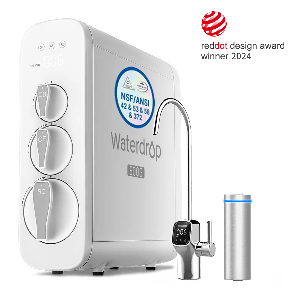 Waterdrop G3P800 Tankloser Umkehrosmose Wasserfilter 800 GPD