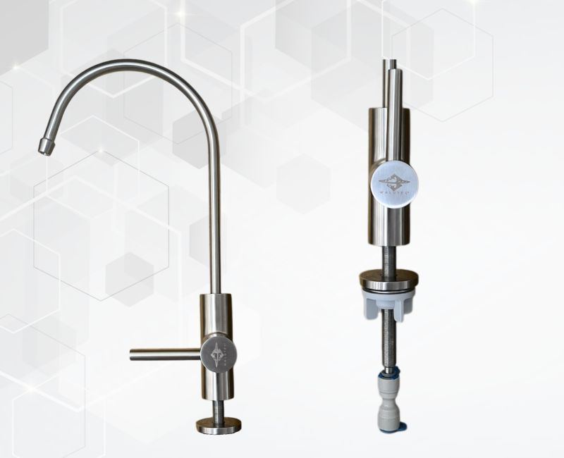 V4A Edelstahlwasserhahn (WALUTEC) – Bild 2