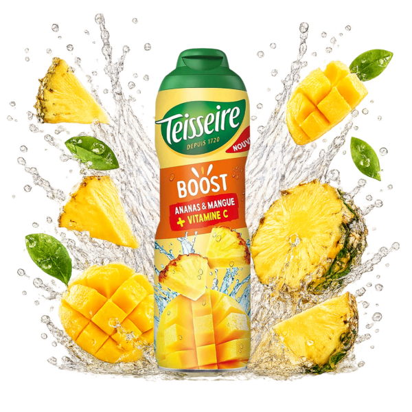 Teisseire BOOST Sirup Ananas & Mango