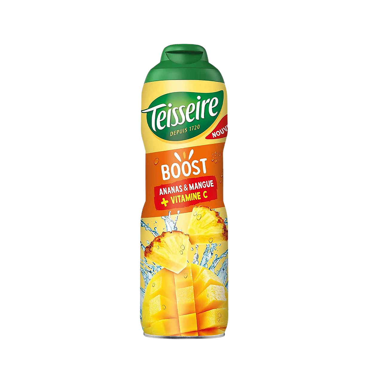Teisseire BOOST Sirup Ananas & Mango – Bild 1