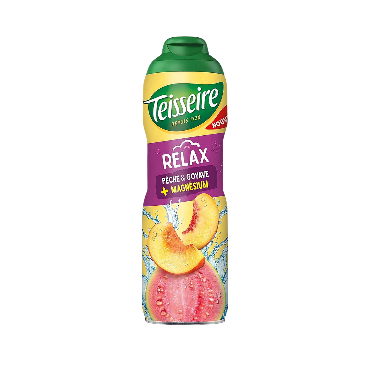 Teisseire RELAX Sirup Pfirsich & Guave – Bild 1